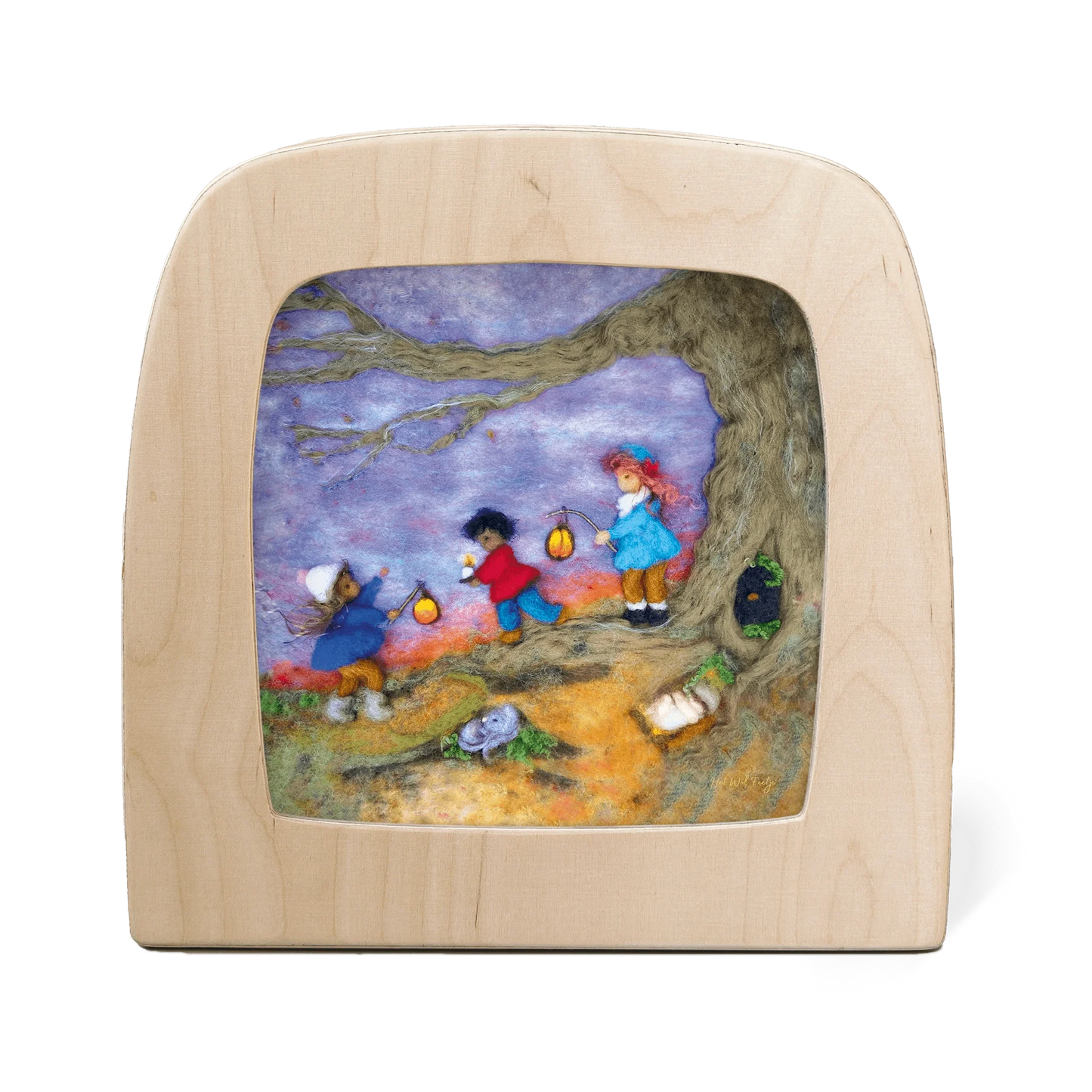 Toverplaat - Het Wol Feetje -  Lantaarnwandeling