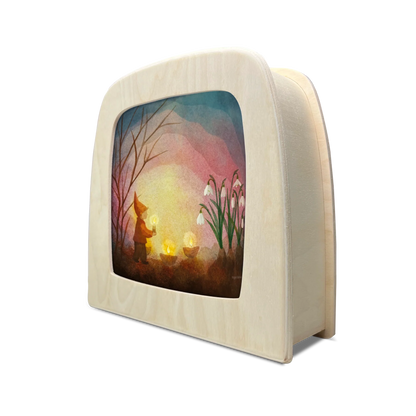 Toverplaat - Vogel Geluk - Aanmaakhout Lente