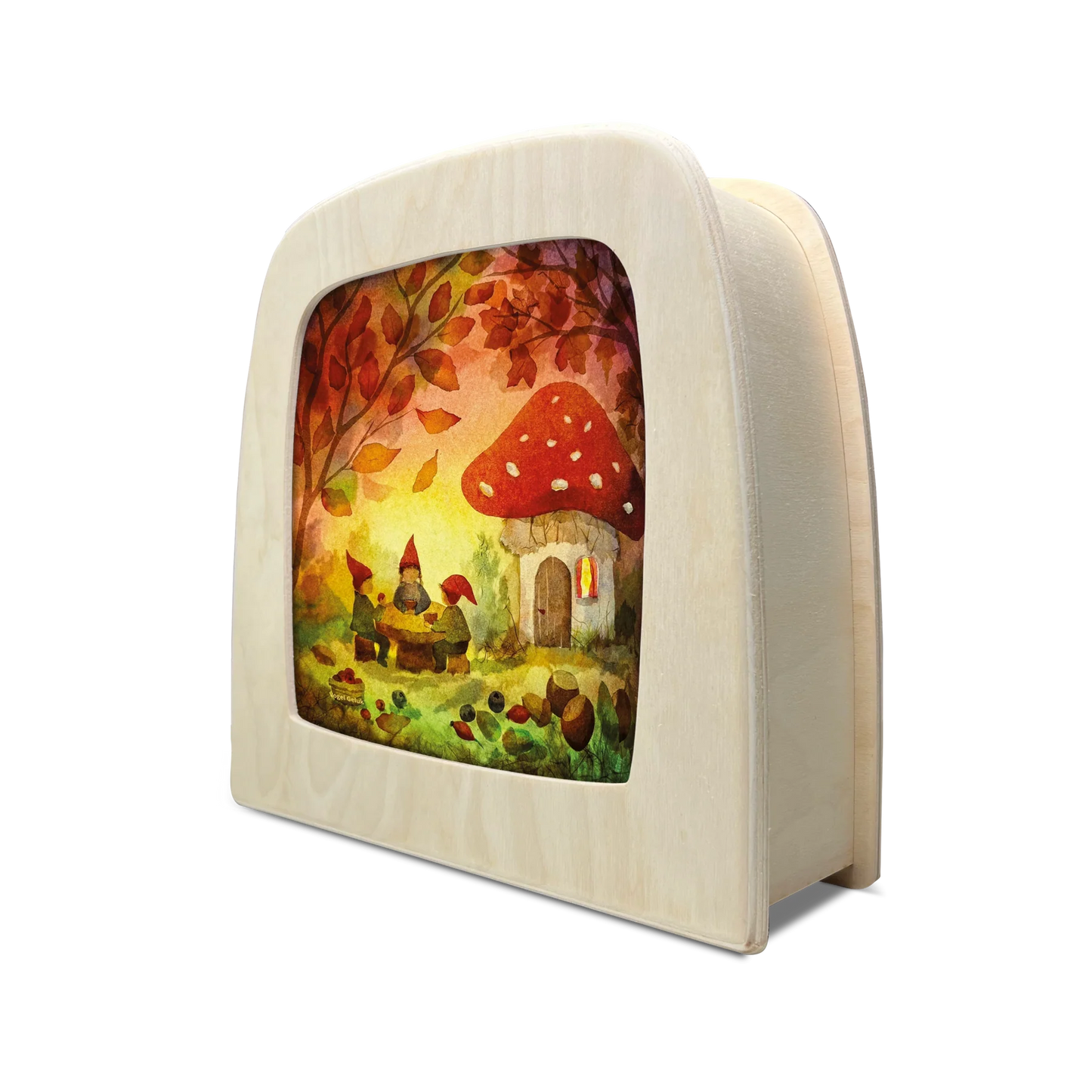 Toverplaat - Vogel Geluk - Kabouter Picknick