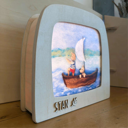 Versier je Toverlamp - Houten letters en symbolen