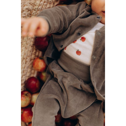 Wooly Organic Overslag Romper - Biologisch Katoen - Apples