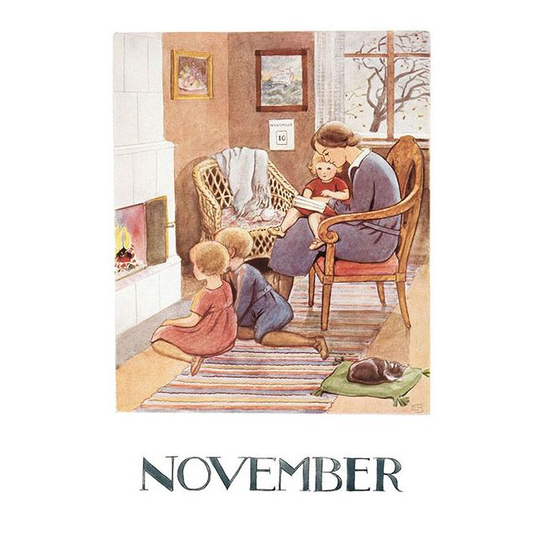 Ansichtkaart November