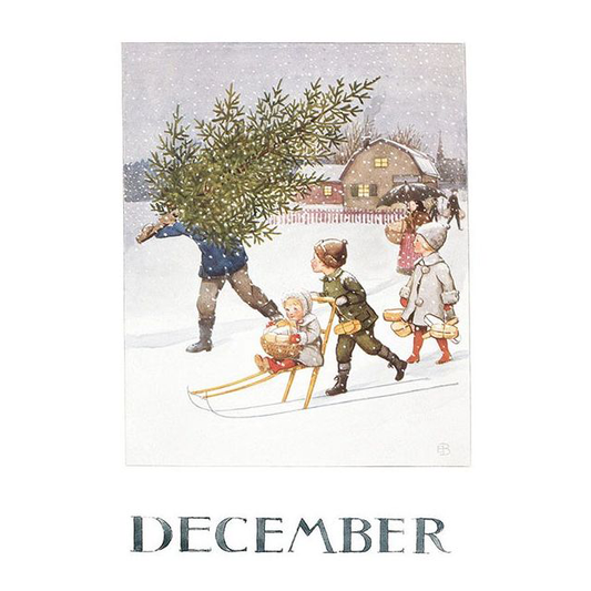 Ansichtkaart December