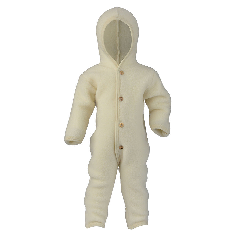 Overall wol fleece naturel