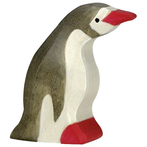 Pinguin kop vooruit - klein