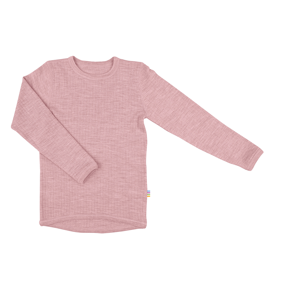 Shirt wol oud roze